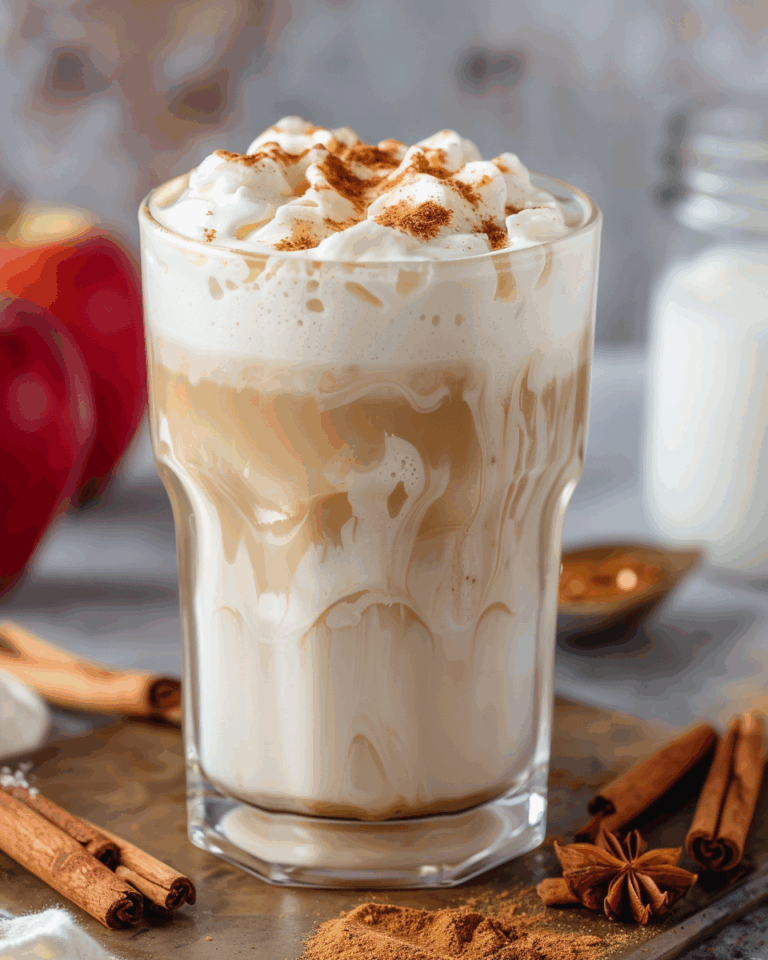Iced Apple Crisp Cream Chai