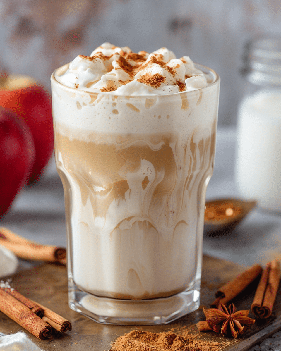 Iced Apple Crisp Cream Chai