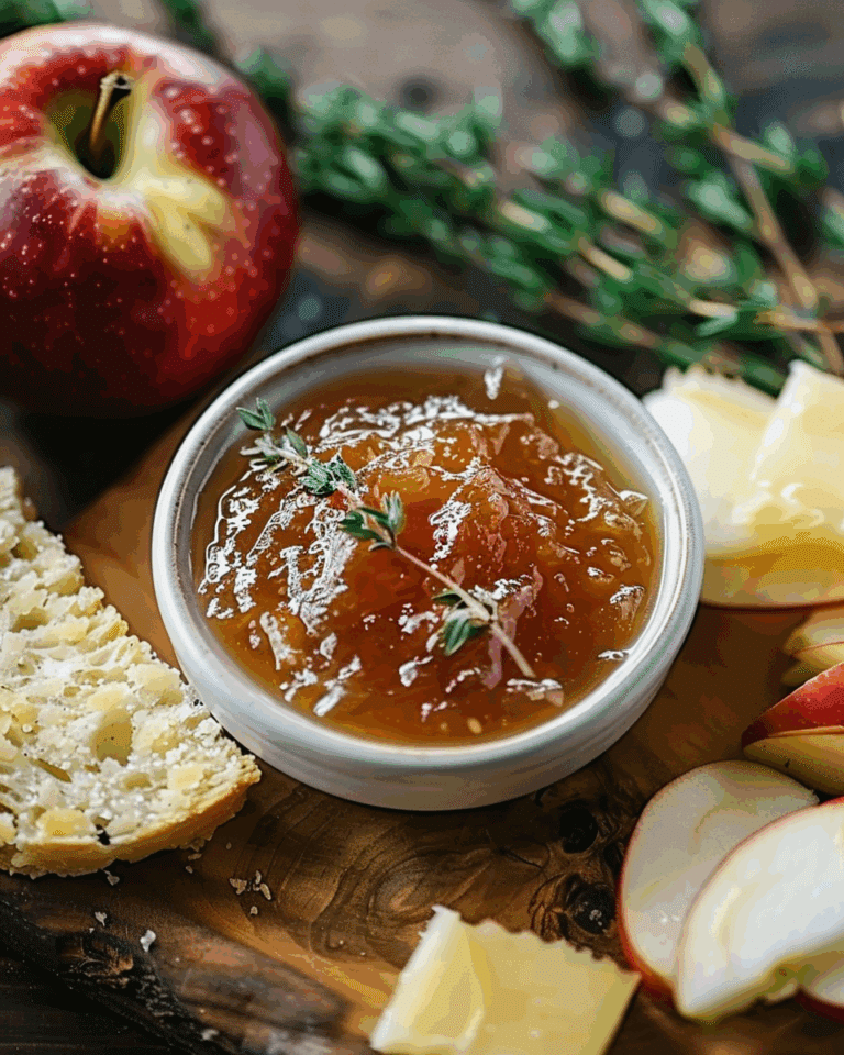 Apple Thyme Jam: A Cozy Twist on Classic Homemade Preserves