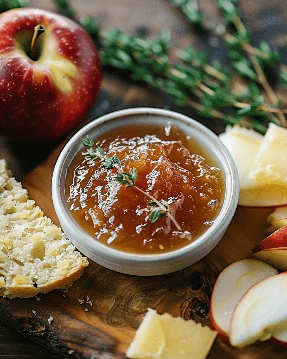 Apple Thyme Jam: A Cozy Twist on Classic Homemade Preserves