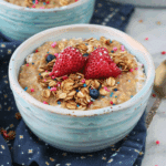 Sugar Cookie Protein Baked Oats