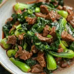 Bok Choy and Beef Stir-Fry