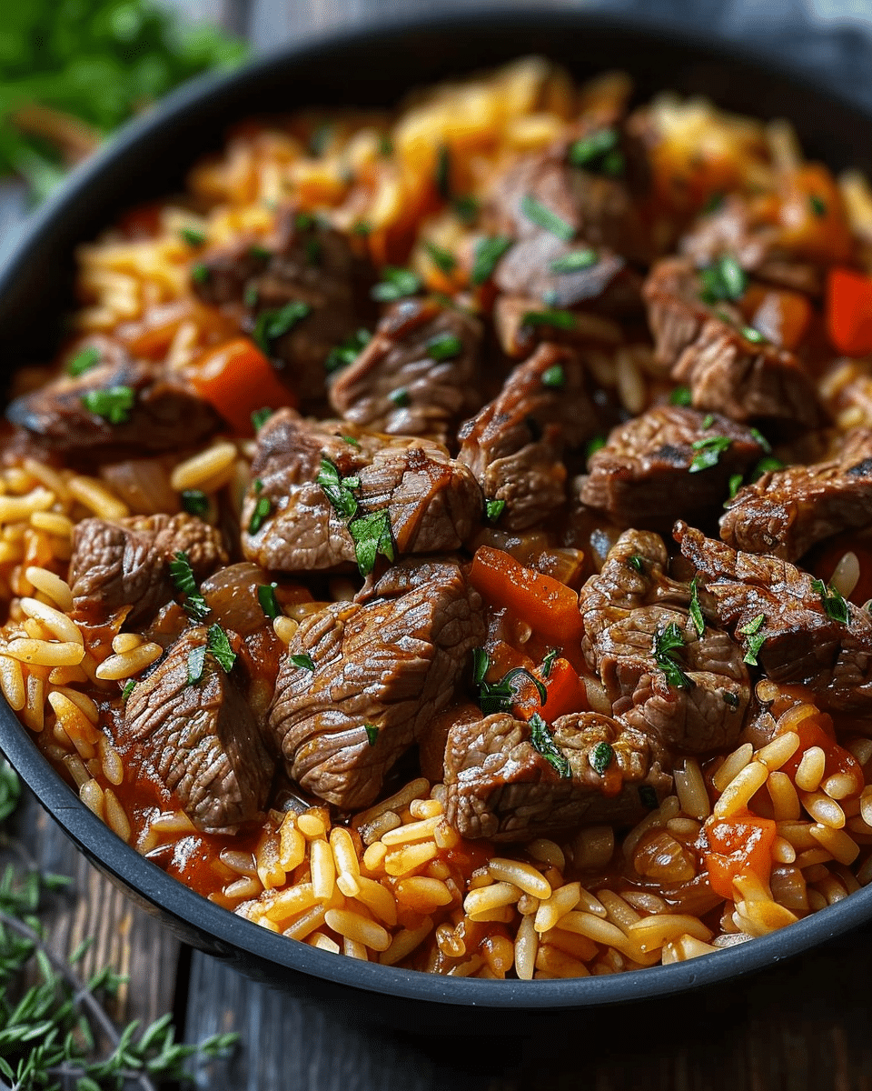 Beef Giouvetsi