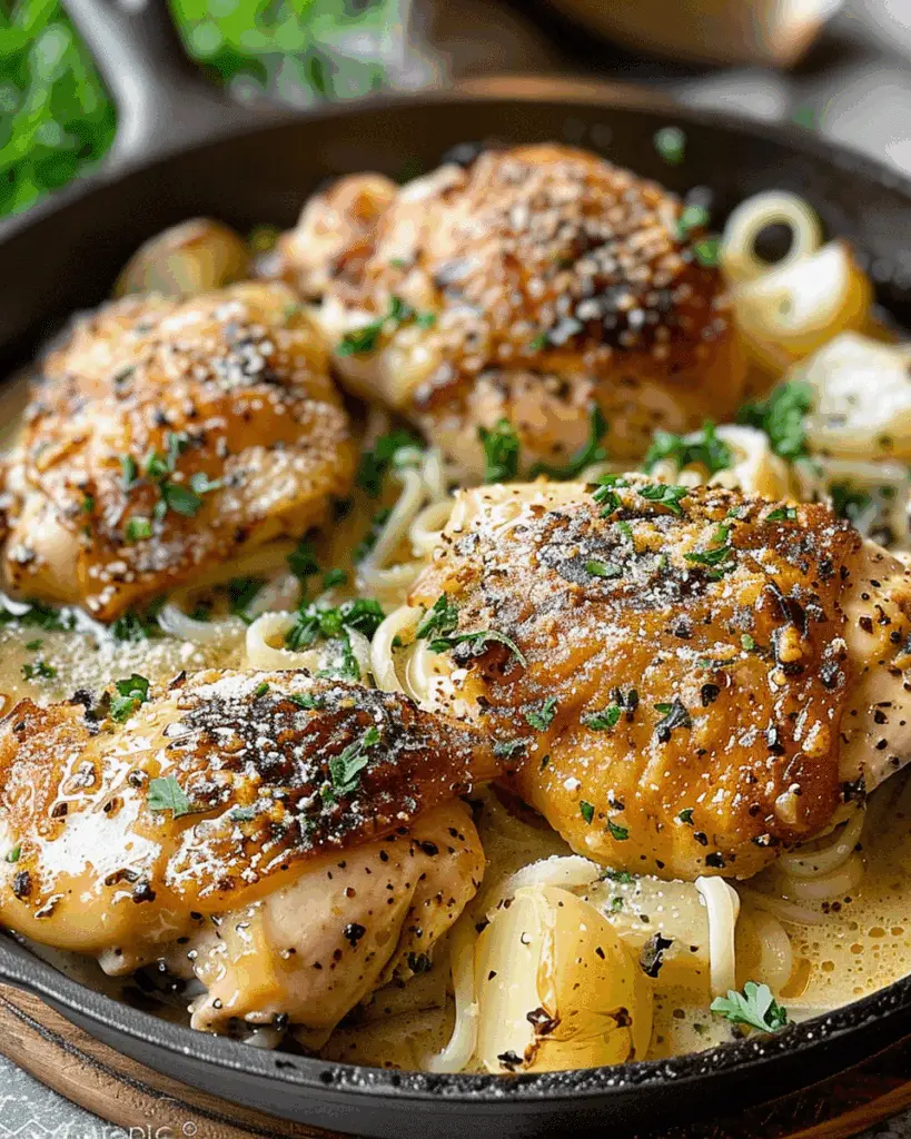 Creamy Cacio e Pepe Chicken: A Simple Italian-Inspired Dinner