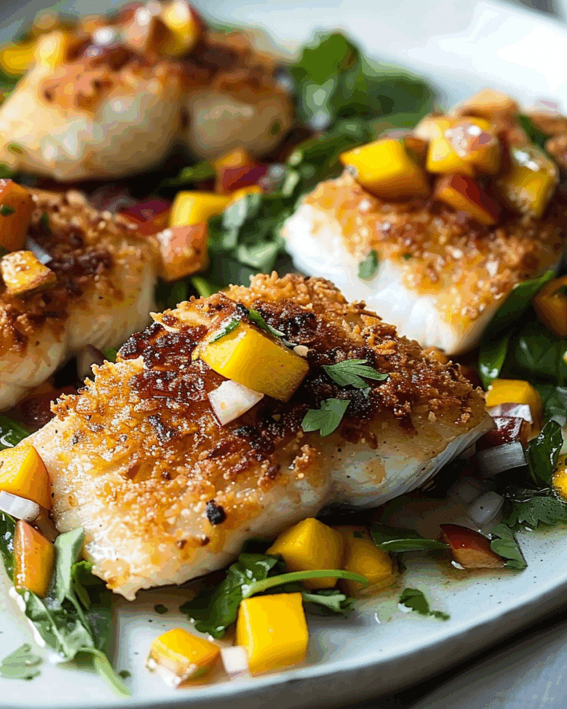 coconut crusted fish