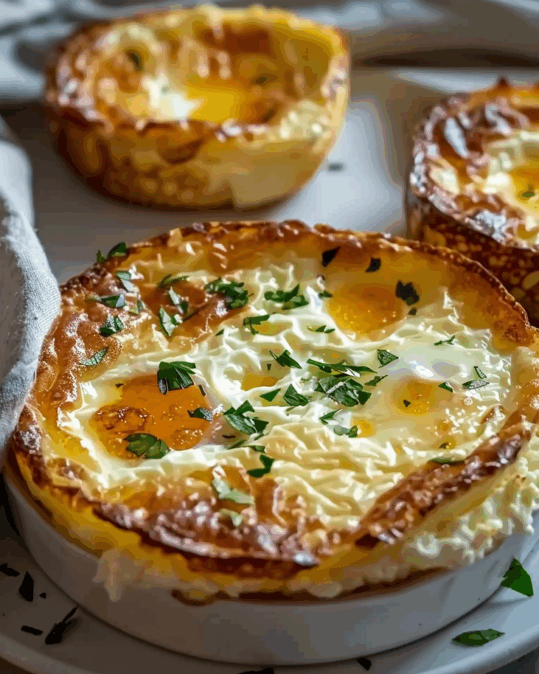 Baked Cottage Cheese Eggs