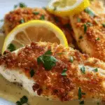 Lemon Pecorino Crusted Chicken