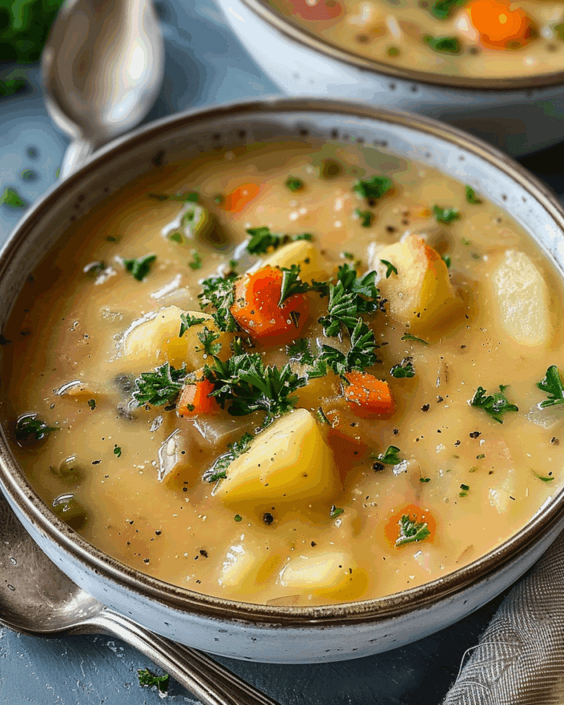Hearty Vegan Potato Soup