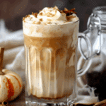 Iced Chai Latte with Pumpkin Sweet Cream