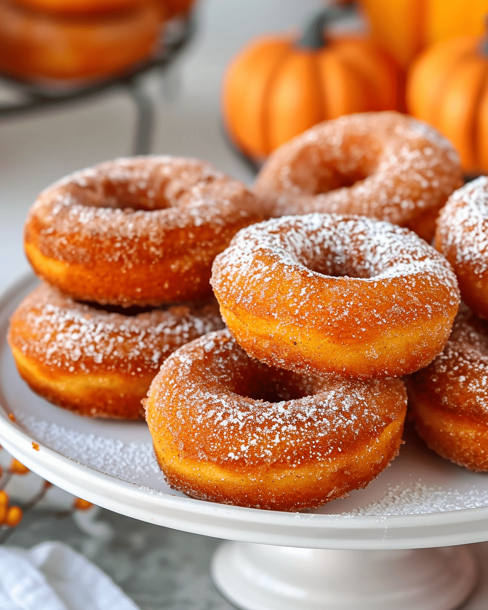 Baked Pumpkin Donuts