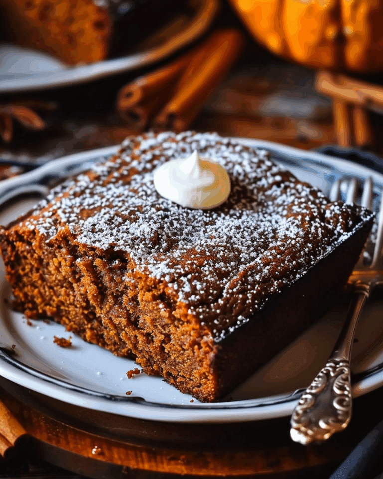 Pumpkin Gingerbread
