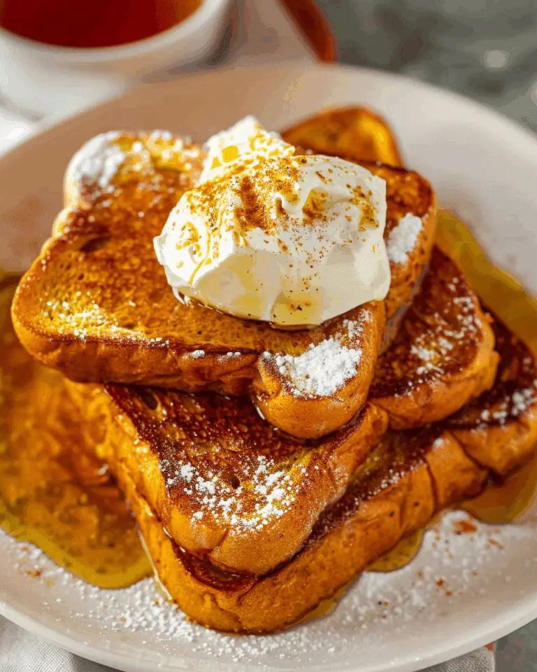 Pumpkin French Toast: Fall Flavors for Your Morning Table