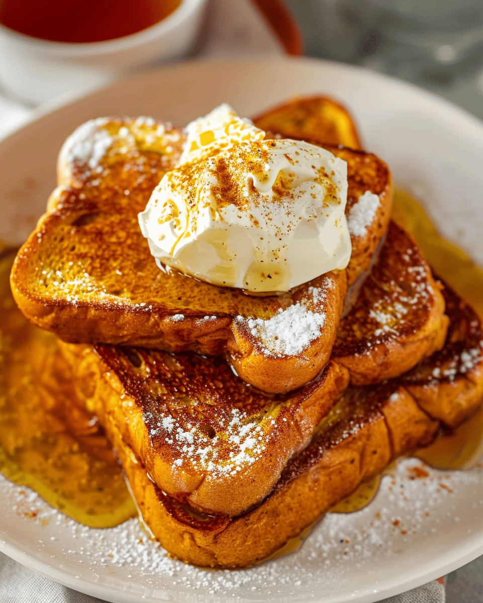 Pumpkin French Toast: Fall Flavors for Your Morning Table