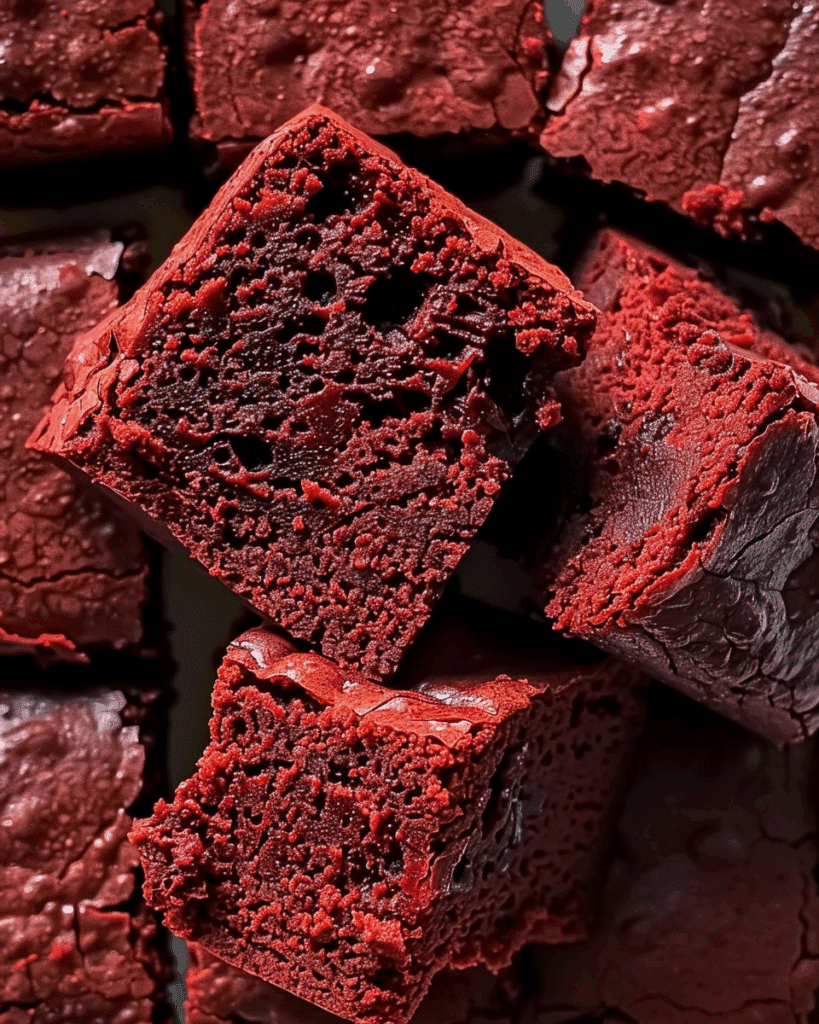 Red Velvet Brownie & Cheesecake Dip