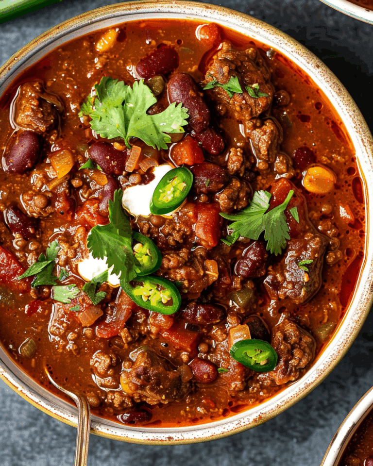Short Rib Chili