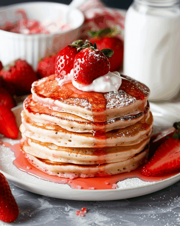 Strawberry Pancakes