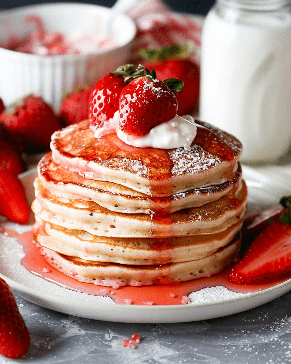 Strawberry Pancakes