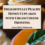 Honey Peach Cream Cheese Cupcakes Recipe