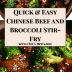 Chinese Beef and Broccoli Recipe