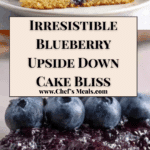 Blueberry Upside Down Cake Recipe
