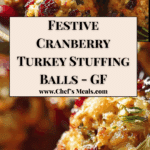 Cranberry Turkey Stuffing Balls Recipe