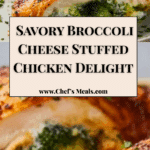 Broccoli Cheese Stuffed Chicken Recipe