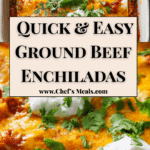Ground Beef Enchiladas Recipe