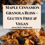 Homemade Maple Cinnamon Granola Recipe