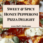 Hot Honey Pepperoni Ricotta Pizza Recipe