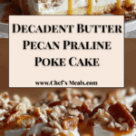Butter Pecan Praline Poke Cake Recipe