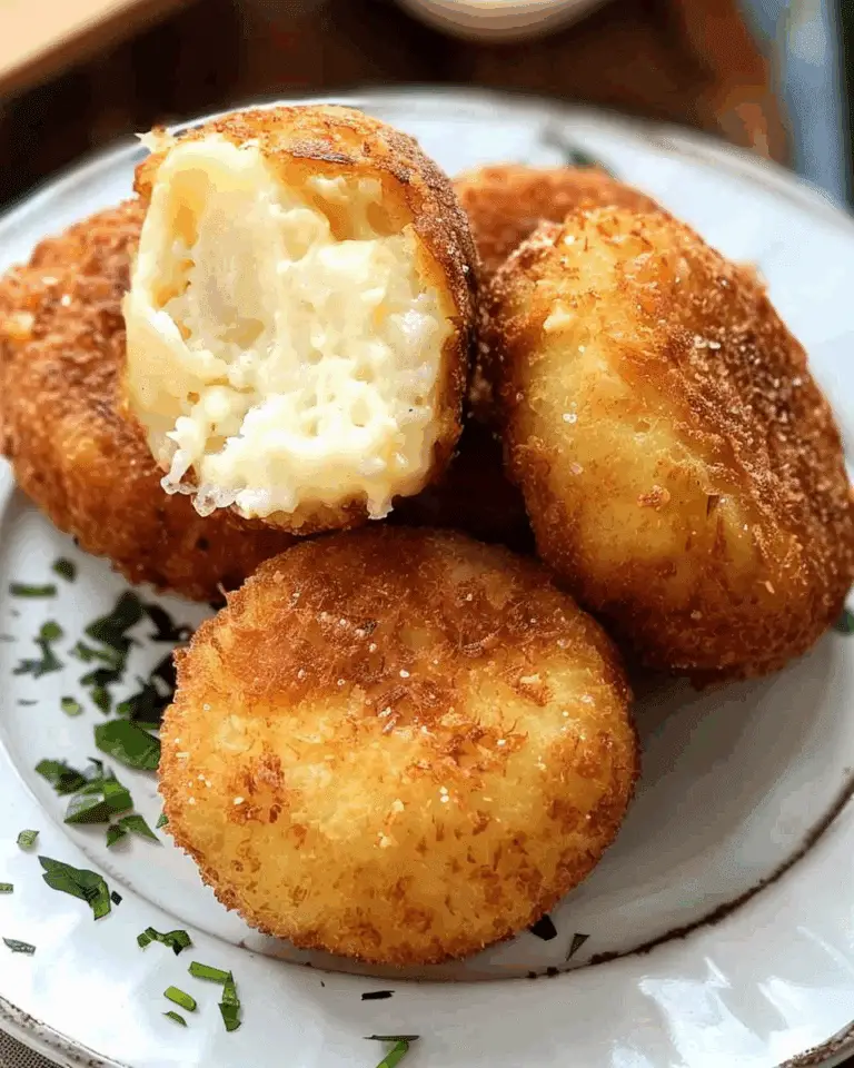 Crispy Mashed Potato Cheese Croquettes
