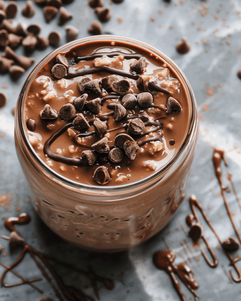 Brownie Batter Overnight Oats