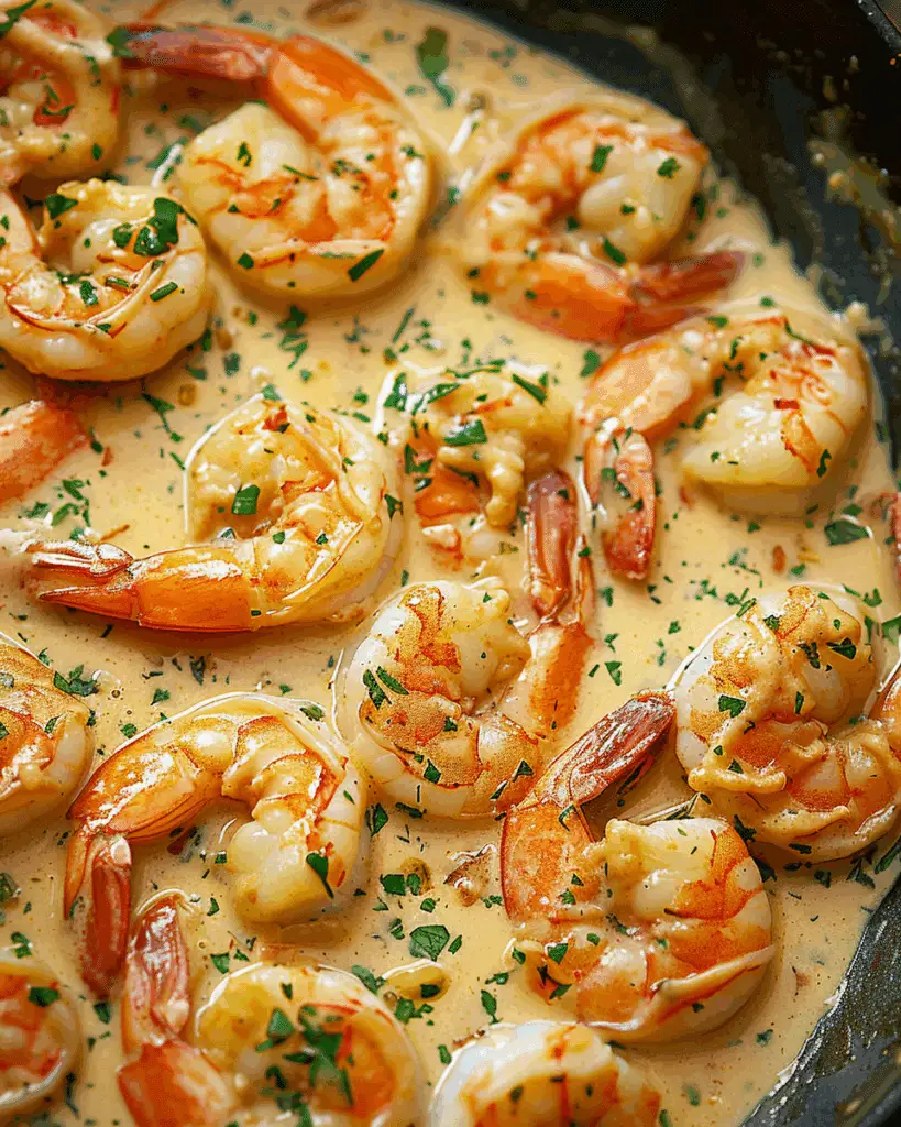 Creamy Garlic Parmesan Shrimp