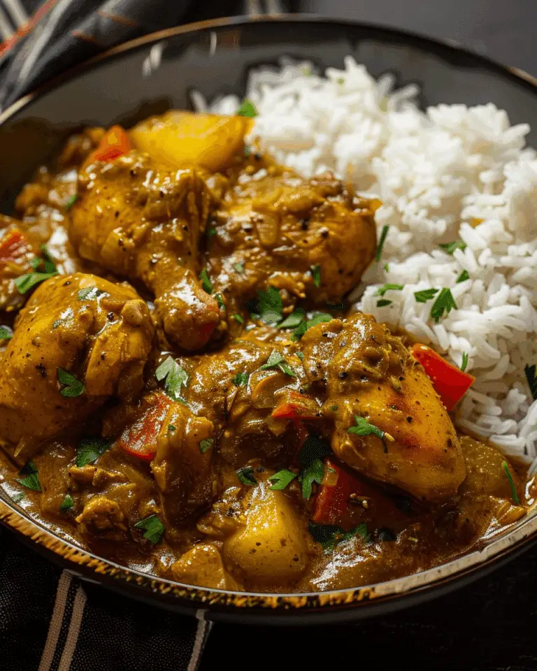 Spicy Jamaican Curry Chicken