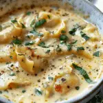 Turkey Sausage & Spinach Lasagna Soup