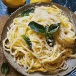 Lemon Ricotta Pasta with Spinach