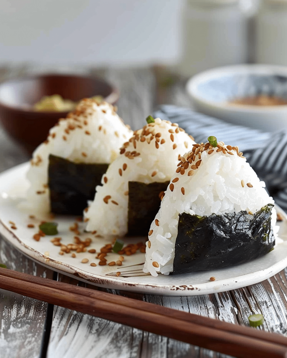 Chicken Teriyaki Onigiri