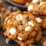 Pumpkin S’mores Cookies