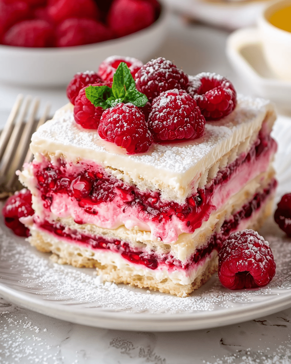 Raspberry Lemon Tiramisu