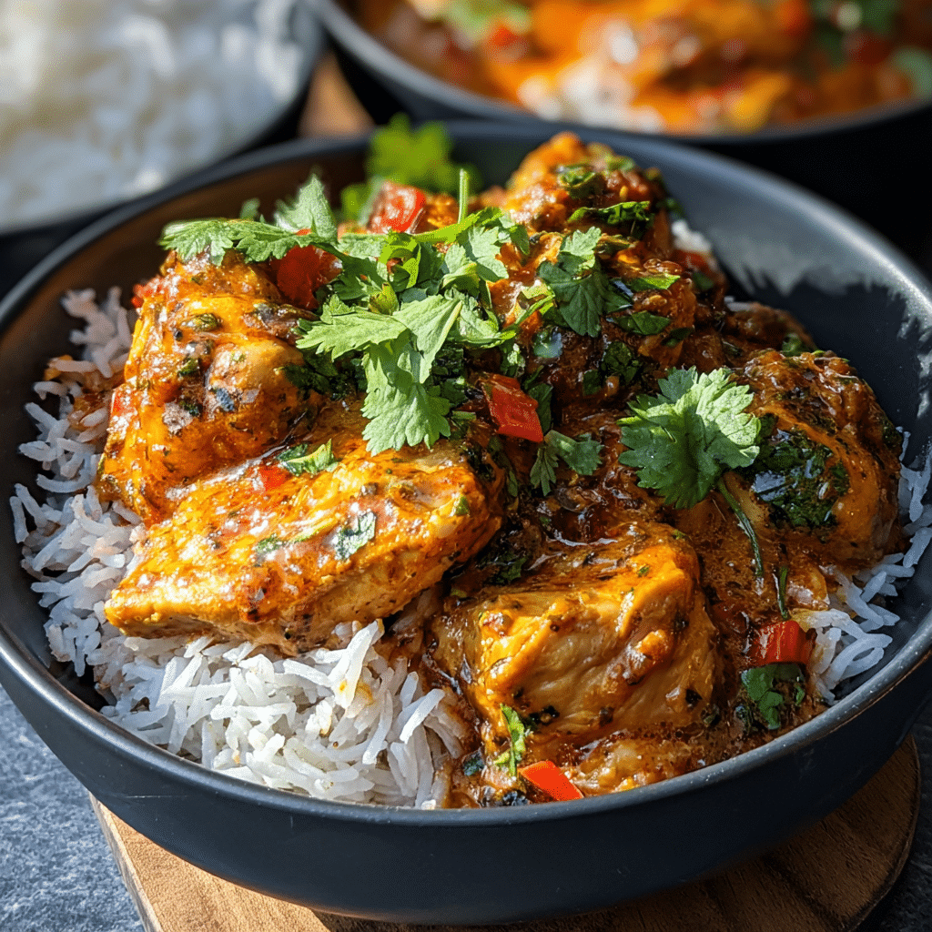 Spicy Brazilian Coconut Chicken Recipe - Recipe Image