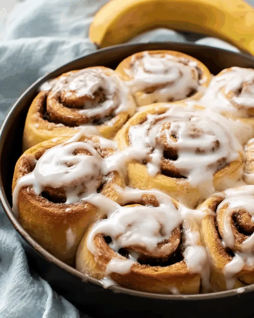 Banana Bread Cinnamon Rolls Recipe