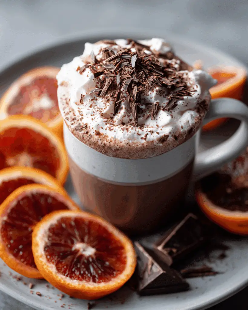 Orange Hot Chocolate Recipe