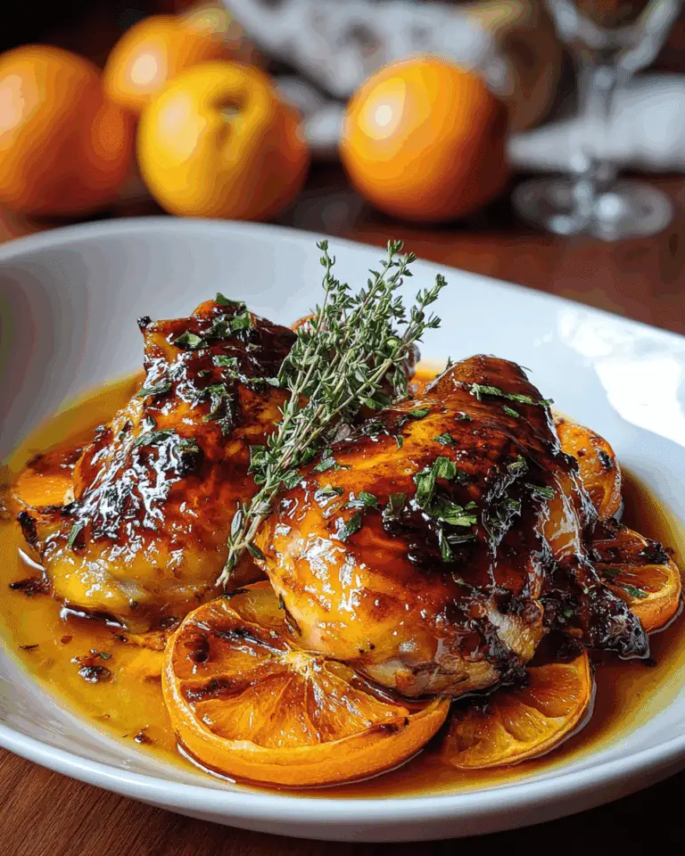 Roasted Orange Chicken Recipe