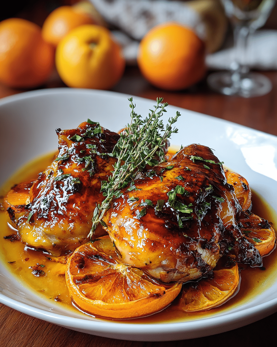 Roasted Orange Chicken Recipe