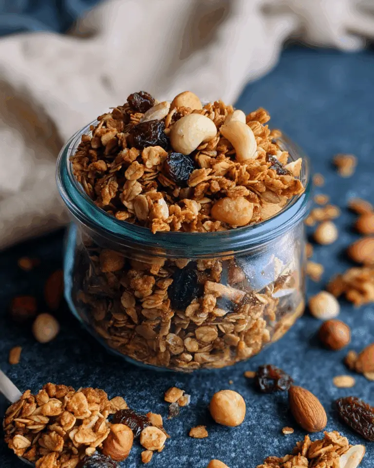 Homemade Maple Cinnamon Granola Recipe