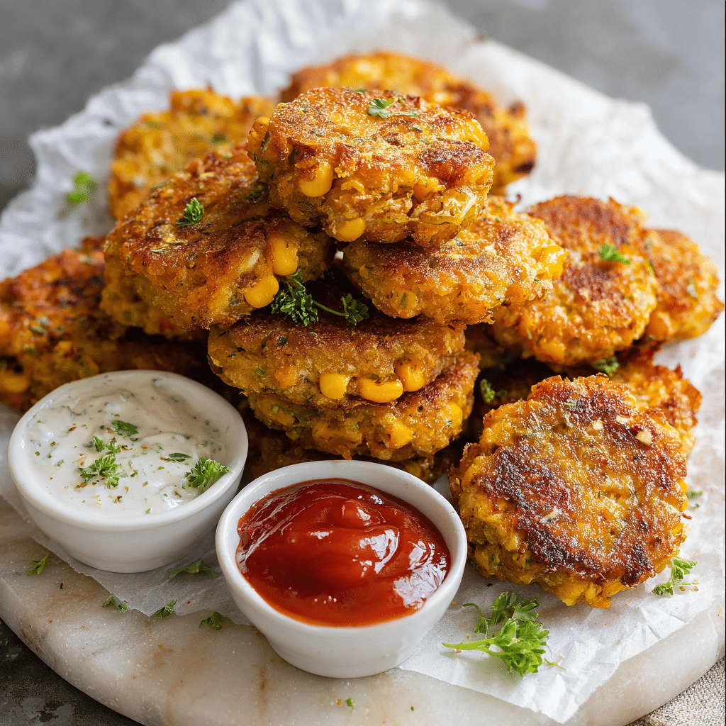 Veggie-Packed Chickpea Bites Recipe - Recipe Image