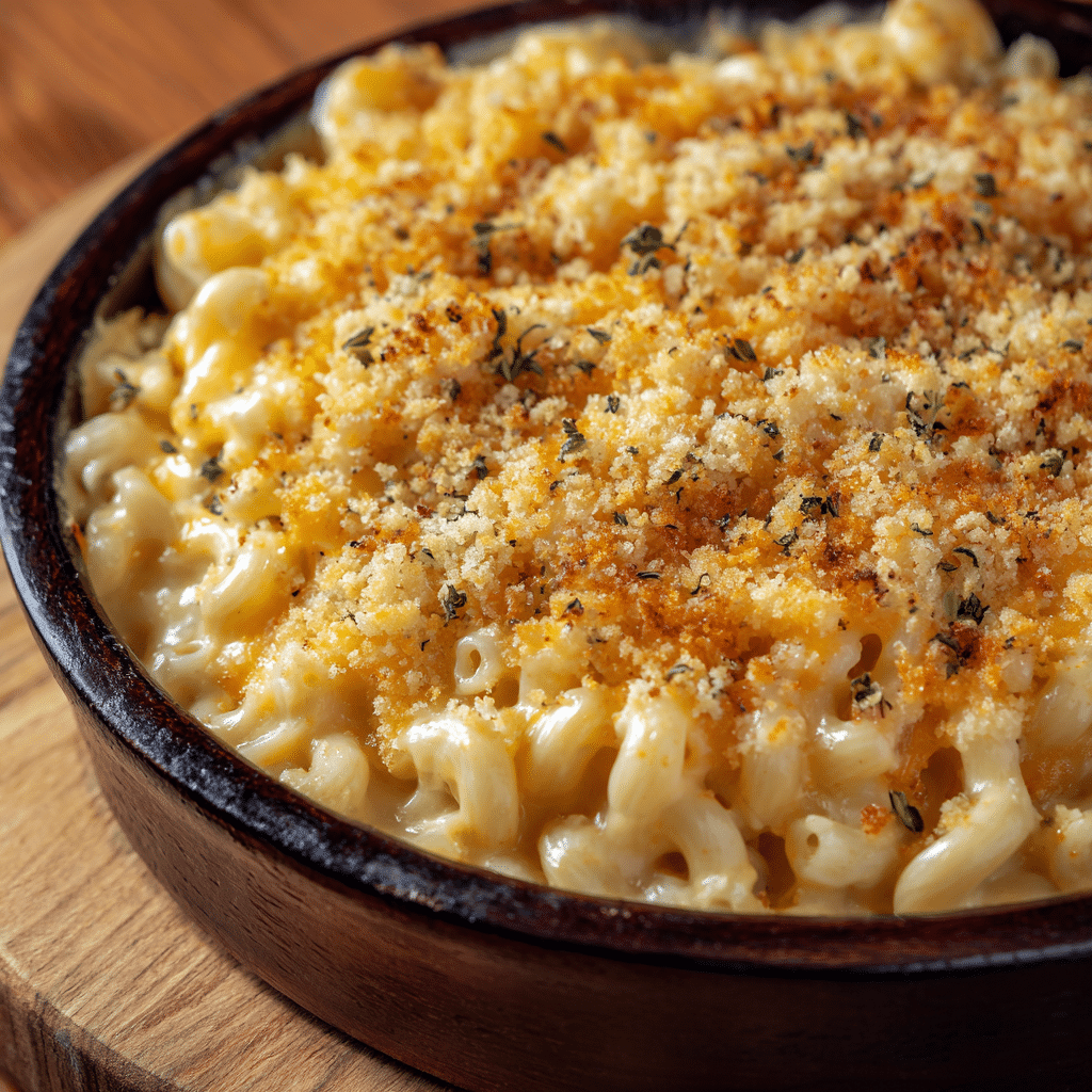 Creamy Homemade Stovetop Macaroni and Cheese Recipe - Recipe Image