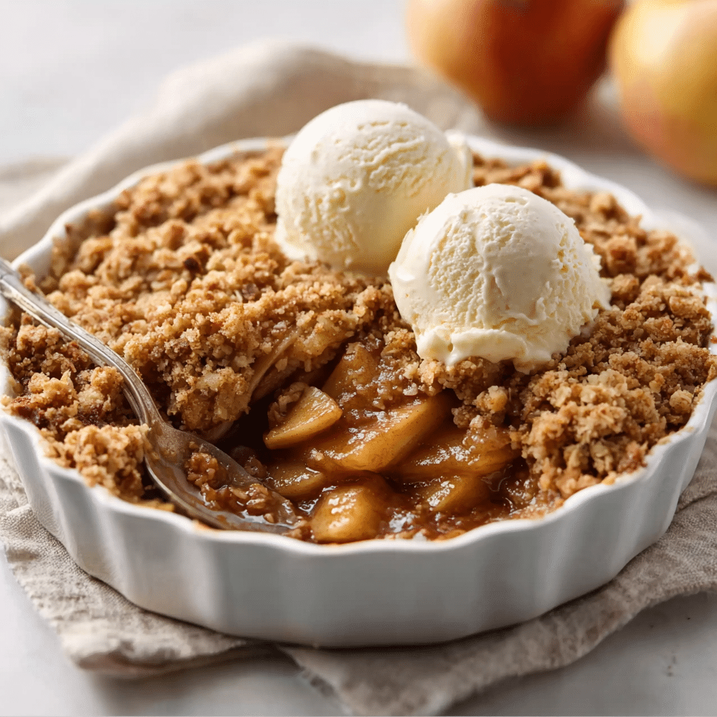 The Best Apple Crumble Recipe - Recipe Image