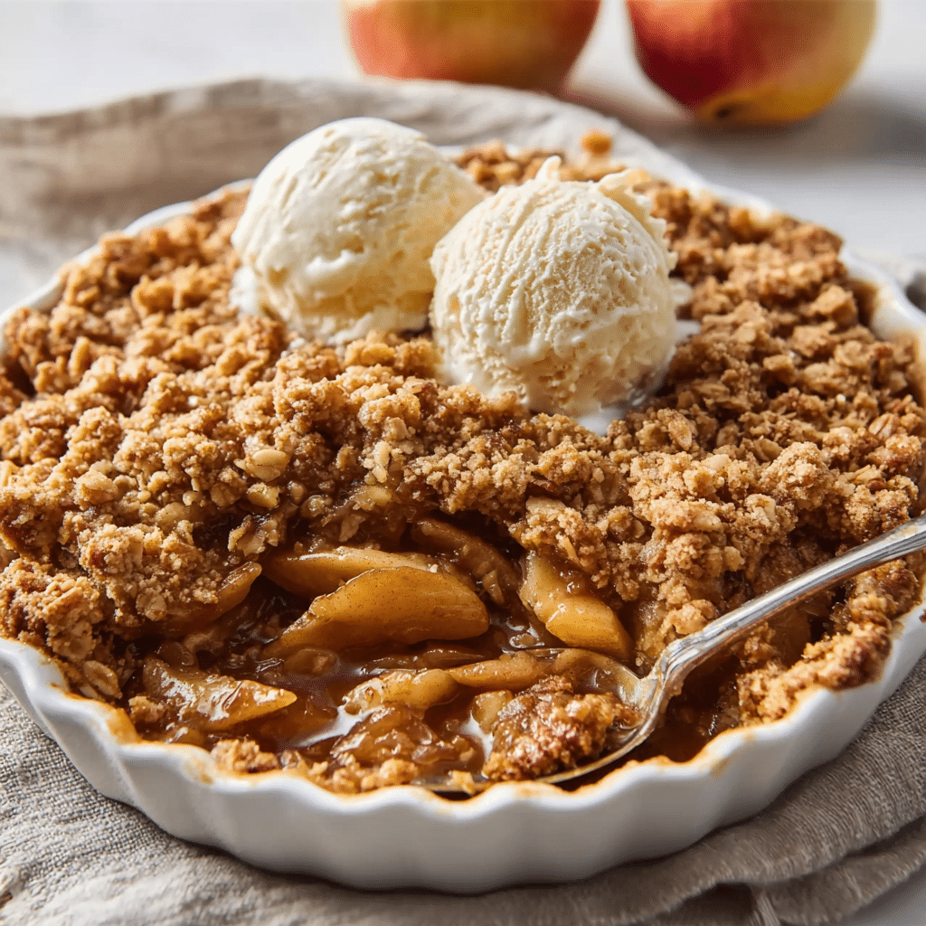The Best Apple Crumble Recipe - Recipe Image