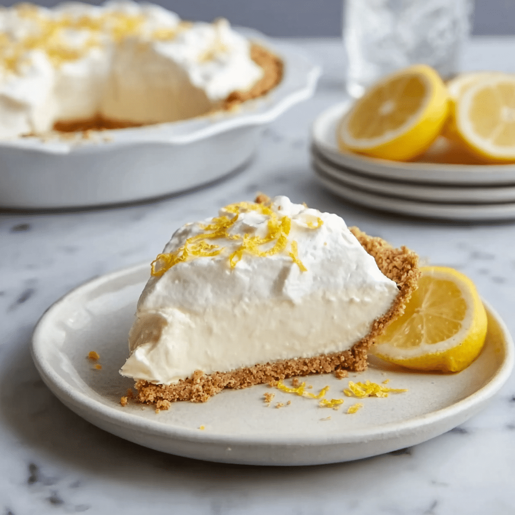 Frozen Lemonade Pie Recipe - Recipe Image